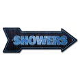 thumbnail image 1 of SignMission P-ARROW-999615 6 x 18 Po Flèche - Douches, 1 of 1