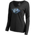 thumbnail image 2 of Women's Black Nashville Predators Pond Hockey Long Sleeve T-Shirt, 2 of 3