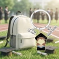 thumbnail image 6 of 2026 Graduation Commemorative Keychains - Inspirational keychain gifts for graduating college, middle school, and high school students, including designs featuring graduation caps, books，1 in., 6 of 6
