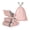 Pink, variant on Small Drawstring Trash Bags 3 Gallon, 100 Count White Garbage Can Liners for Bathroom and Office, Leak-Proof Unscented Waste Bags for Kitchen and Bedroom