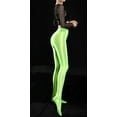 thumbnail image 3 of Womens Shiny Oil Pantyhose Stocking Sexy Opaque High Waist Leggings Seamless Glossy Footed Tights Pants Streetwear Workout Yoga Socks Trousers, 3 of 6