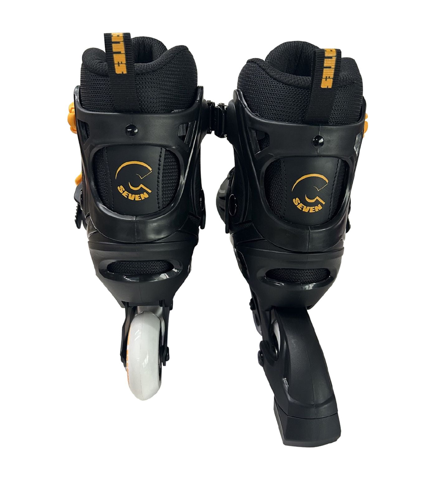 C7skates Adjustable Kids Inline Skates with Light Up Wheels (Falcon, Size M)