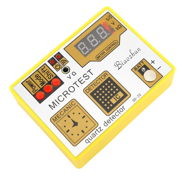 Mira Demagnetizer TimeGrapher, QD-20 Reloj De Cuarzo Probador Móvil Resistente A La Máquina De Desgaste Para El Hogar Para El Hogar