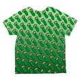 thumbnail image 2 of Christmas German Pickle Pattern All Over Toddler T Shirt Multi 2T, 2 of 2