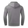 thumbnail image 4 of Afdoent Mens Hoodies Pullover Mens Hoodie Pullover Side Zipper Contrast Long Sleeve Hooded Sweatshirt Tops Fall Outwear Winter Hooded, 4 of 4