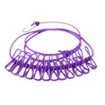 thumbnail image 1 of 1.8M Windproof Clothesline with 12 Clips Outdoor Drying Lot Rope Hanger Q0, 1 of 8