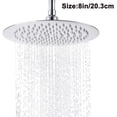 thumbnail image 1 of Rain Shower Round / Square Built-in Shower Head Stainless Steel, 1 of 4