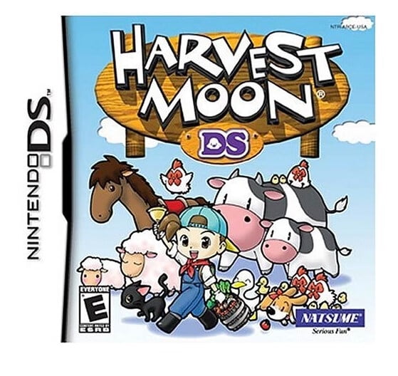 DS Games Cartridge Video Game Console Card Harvest Moon Series for NDS