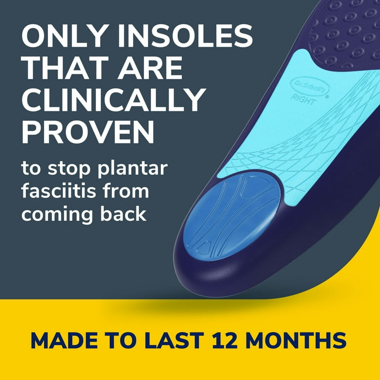 Scholl's Plantar Fasciitis Pain Relief Arch Support Orthotics