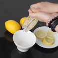 thumbnail image 2 of Lemon Lime Squeezer Manual Lemon Squeezer Handheld Fish Shaped Lime Juicer Acrylic Transparent Fruit Juicer Portable Lemon Squeezer for Orange Lemon Lime Pomegranate Kitchen Gadget, 2 of 5