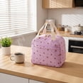 thumbnail image 4 of MMJ Insulated Lunch Bag Portable Thermal Tote with Ice Pack for Work Office Picnic Camping Outdoor Meal Prep, 4 of 8