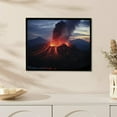 thumbnail image 3 of Nawypu Active Volcano Natural Scenery Volcano Eruption Magma Flow Poster (16) Gifts Canvas Painting Poster Wall Art Decorative Picture Prints Modern Decor Framed, 3 of 4