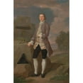 thumbnail image 2 of Edward Haytley 13x18 Gold Ornate Wood Frame and Double Matted Museum Art Print Titled - Thomas Newenham (ca. 1749), 2 of 4