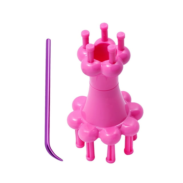 Knitting Loom Knitted Looms Rope Machine Crochet Rotating Round Tool