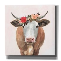 Epic Graffiti 'Spring on the Farm II' by Victoria Borges, Canvas Wall Art, 18"x18"