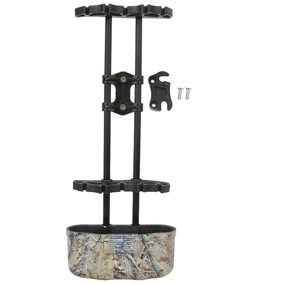 SHENMO Archery Hunting Quick Release for 5 Arrows Quiver for Compound Bows Container AccessoryCamo