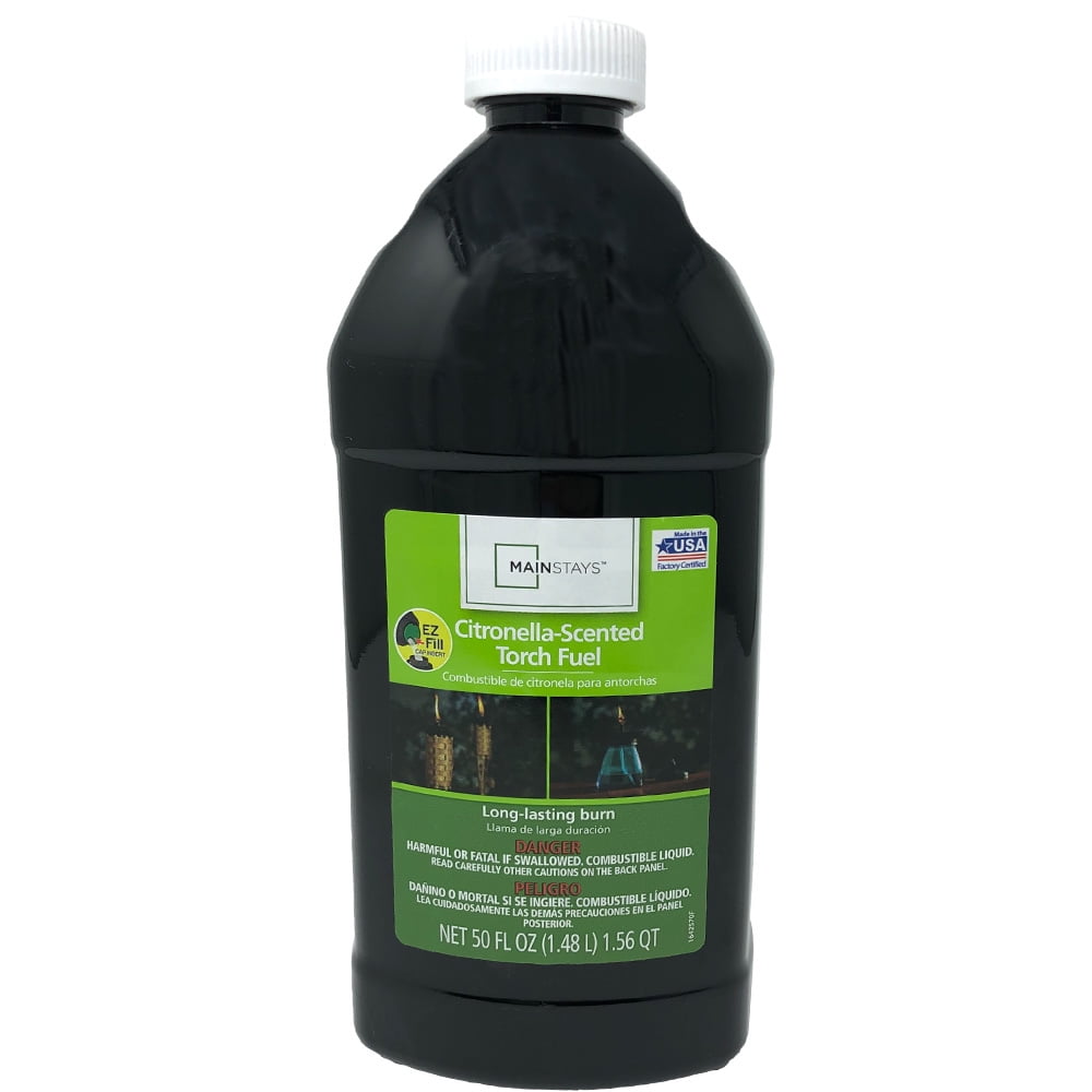 Mainstays CitronellaScented Torch Fuel for Outdoor Torch, 50fl oz