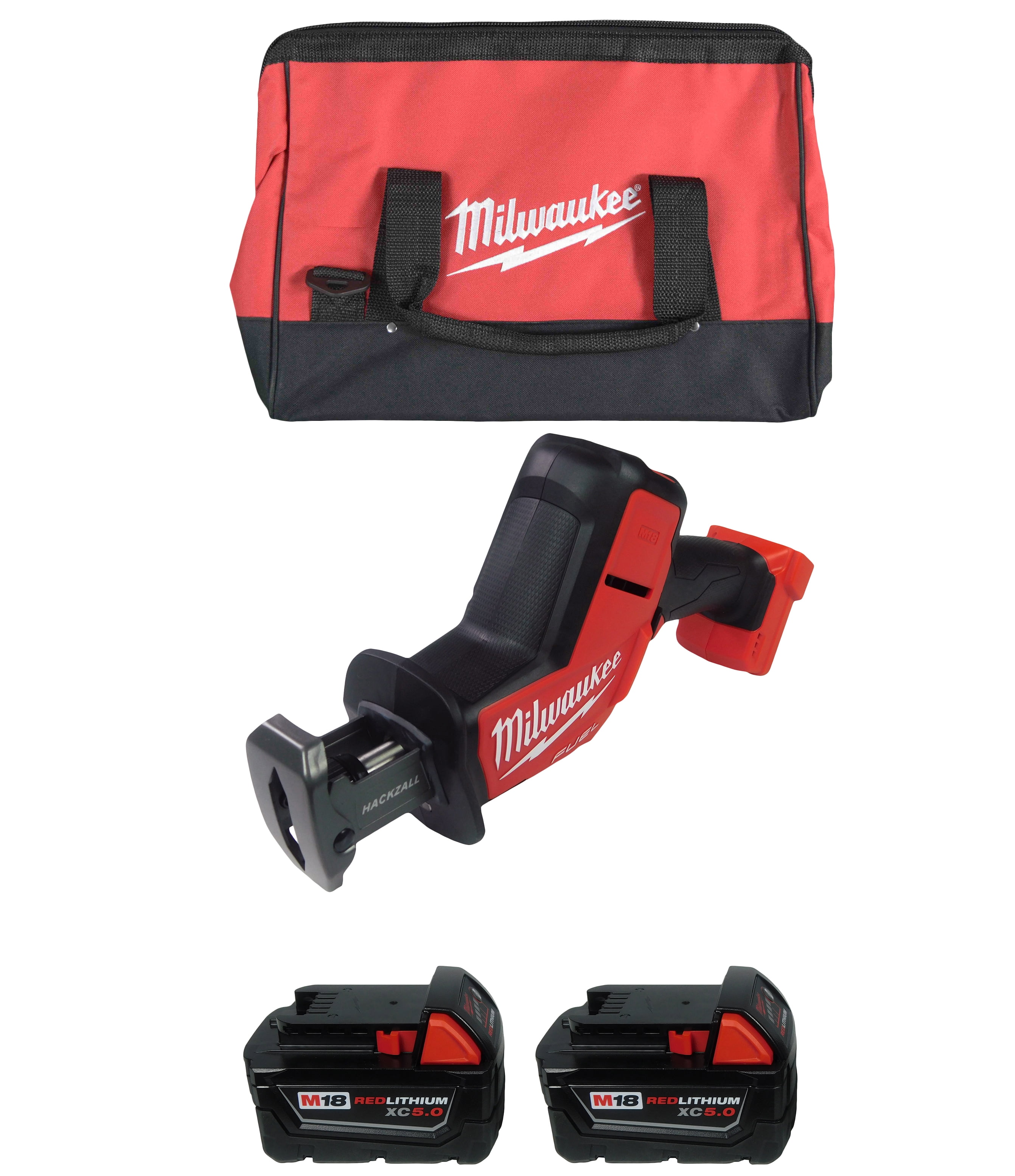 Milwaukee 2719-20 18V Reciprocating saw w/ Pack 48-11-1850 5Ah Battery 
