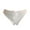 White, variant on Bigersell Ladies Panties Clearance Satin Panties Cheeky Panty Style P-257 Nylon Brief Panties Lace Thongs Briefs Mid Waist Women Cheeky Panties Red One Size