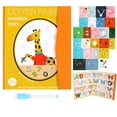 thumbnail image 6 of Wooden Magnetic Alphabet Letters Set | Magnetic Letters for Fridge, Learning Book with Colorful Animal Illustrations | 26-Piece Educational Magnet Kit | Paper Basswood | 18x22x1.5cm | Ziplock Bag, 6 of 9