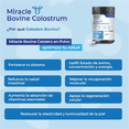 thumbnail image 2 of Miracle Calostro Bovino 50% IgG Eternal Nutrition 150 Cápsulas 2000 mg, 2 of 5