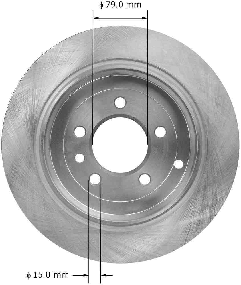 Bendix PRT5947 Premium Brake Rotor