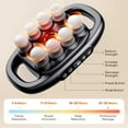 thumbnail image 4 of 16-Drive 8-Head Massage Gun Set, 2025 New 30 Speed Levels, Quiet Deep Tissue Muscle Massager for Back Shoulders Legs Waist Buttocks, 40kg Pressure Pain Relief, Spa-Like Home Use, 4 of 8