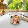 thumbnail image 7 of 1PC Acrylic Boxes With Lid,Clear Square Cubes Treat Gift Boxes Candy Storage Container Small Decorative Containers Acrylic Container With Lid For Candy,Little Trinkets,Jewelry,Party Supplies,2 Inch, 7 of 7