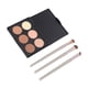 thumbnail image 3 of Sailing Paleta de sombras de ojos mate - Juego de maquillaje de 6 colores con bolsa para brochas, 3 of 9