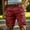 Brick Red5, variant on TANYSU Men's Casual Shorts Solid Color For Everyday Wear Lightweight Comfortable Pockets Outdoor Activities Beach Relaxing Versatile Fashionable Bottoms