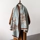thumbnail image 5 of Manta de cachemira gruesa de alta calidad, bufanda para mujer, chal de pashmina cálido, chal de invierno, bufanda con estampado 2024, diseño de poncho, echarpe para mujer, 5 of 5