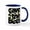 White/Navy Inside, variant on CafePress - Save The Bees Mugs - 11 oz Ceramic Mug - Novelty Coffee Tea Cup