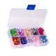 thumbnail image 3 of Moyic Cuentas de vidrio degradadas, 10 colores, cuentas redondas craqueladas hechas a mano para hacer joyas DIY, 6mm Artesanía 8 mm Moyic HA6025-03B, 3 of 6
