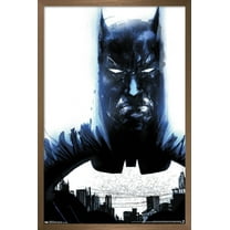 DC Comics - Batman - City Wall Poster, 14.725" x 22.375", Framed