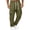Army Green, variant on WIZUTIZ Men's Work Pants Thin Straight Leg Cargo Casual Trousers Multi-Pocket Wear-Resistant Polyester Relaxed Fit for Outdoor Labor Daily Commute Mens Fashion