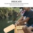thumbnail image 3 of FUTUREORYY 1Set Wood Paddle Crafts Wave Handle Small Size For Stage Performance Boat Drifting, 3 of 5