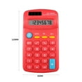 thumbnail image 6 of Pocket Calculator Fast Response Accounting Tool LED Large Screen Big Button Business 8-Digit Mini Calculator for Office,Green, 6 of 8