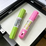 2 in 1 Privacy Wipe Box Cutter, Thermal Paper Eraser Pen with Mini Unboxing Knife, 2 in 1 Thermal Label Eraser with Box Cutter Knife for One Smear Printed Text Covering, Labels, Packages (1Pc)
