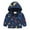 Blue, variant on Zanarzt Baby Girls' Raincoats Toddler Rain Jacket Kids Cartoon Windbreaker Coat Baby Zip Hooded Outerwear Fall Spring Raincoat Green,3-4 Years