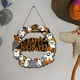 thumbnail image 1 of Halloween Decorations Hollow Wooden Hanging Pumpkin Ghost Halloween Party Decoration Wooden Pendant, 1 of 5