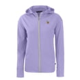 thumbnail image 2 of Women's Cutter & Buck Purple Minnesota Vikings  Daybreak Eco Recycled Full-Zip Hoodie Jacket, 2 of 3