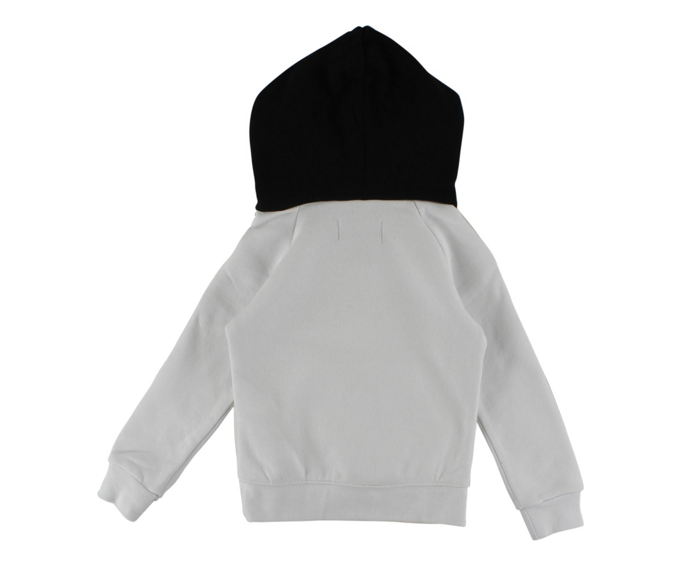 Jordan Air Jumpman Hood Contrast Hoodie Baby Boys Active Hoodies Size 2T, Color: White