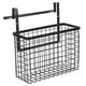 thumbnail image 1 of Cesta colgando sobre la puerta sobre el metal sobre el organizador de almacenamiento de la cocina del gabinete Soporte o canasta, 1 of 7