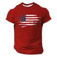 thumbnail image 3 of Camisetas de Manga Larga para Hombres Moda Casual Impresión Sólida Cuello Redondo Camisetas, Camisetas de Algodón de Poliéster Blusa, 3 of 5