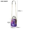 thumbnail image 3 of Women's Crossbody Handbags Shoulder Handbag Multi Pocket Crossbody Bag Witch Holding Pumpkin Lantern, 3 of 7