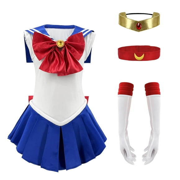Disfraz de cosplay, chaquetas Sinkawa, trajes de anime, luna, mujer