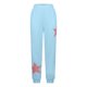 thumbnail image 3 of Puntoco Pantalones Deportivos Con Bolsillo En La Pierna De Color Liso Con Estampado De Estrellas Para Mujer Azul Claro M, 3 of 5