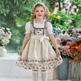 thumbnail image 4 of XXWXYD Girls Kids Traditional German Bavarian Dirndl Dress 𝐎ktoberfest Be𝖾r Festival Halloween Dress 𝖯ar𝗍y Outfit 𝖥ancy Dress, 4 of 9