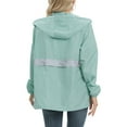 thumbnail image 5 of Valcatch Lightweight Waterproof Hooded Rain Jacket (Women's), 5 of 7
