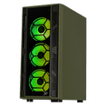 thumbnail image 2 of Xtreme PC Gaming Geforce RTX 5060 AMD Ryzen 7 5700 32GB SSD 1TB Monitor 27 165Hz WIFI Dark Green, 2 of 6